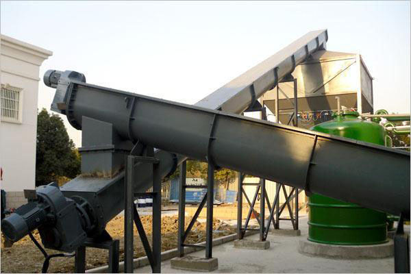 全封閉無(wú)軸螺旋輸送機(jī)